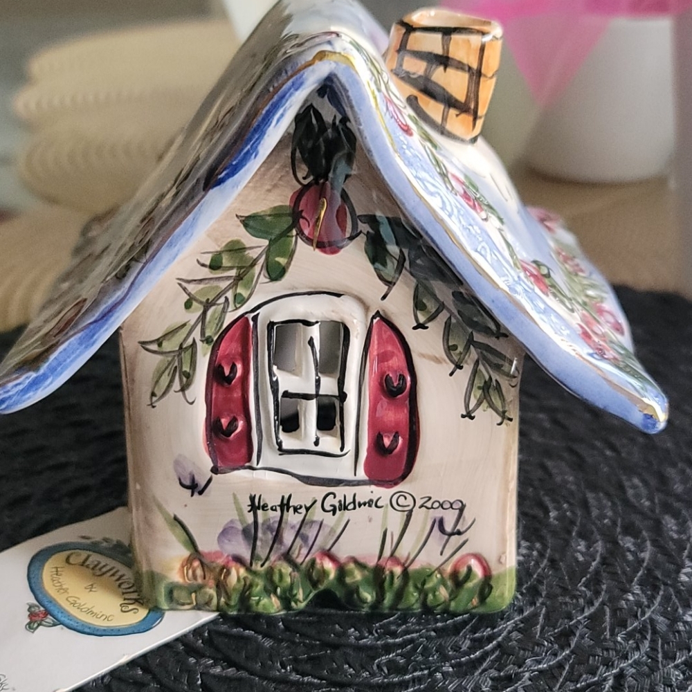 Blue Sky~Clay Works~Blue Skies House~New - Picture 3 of 7